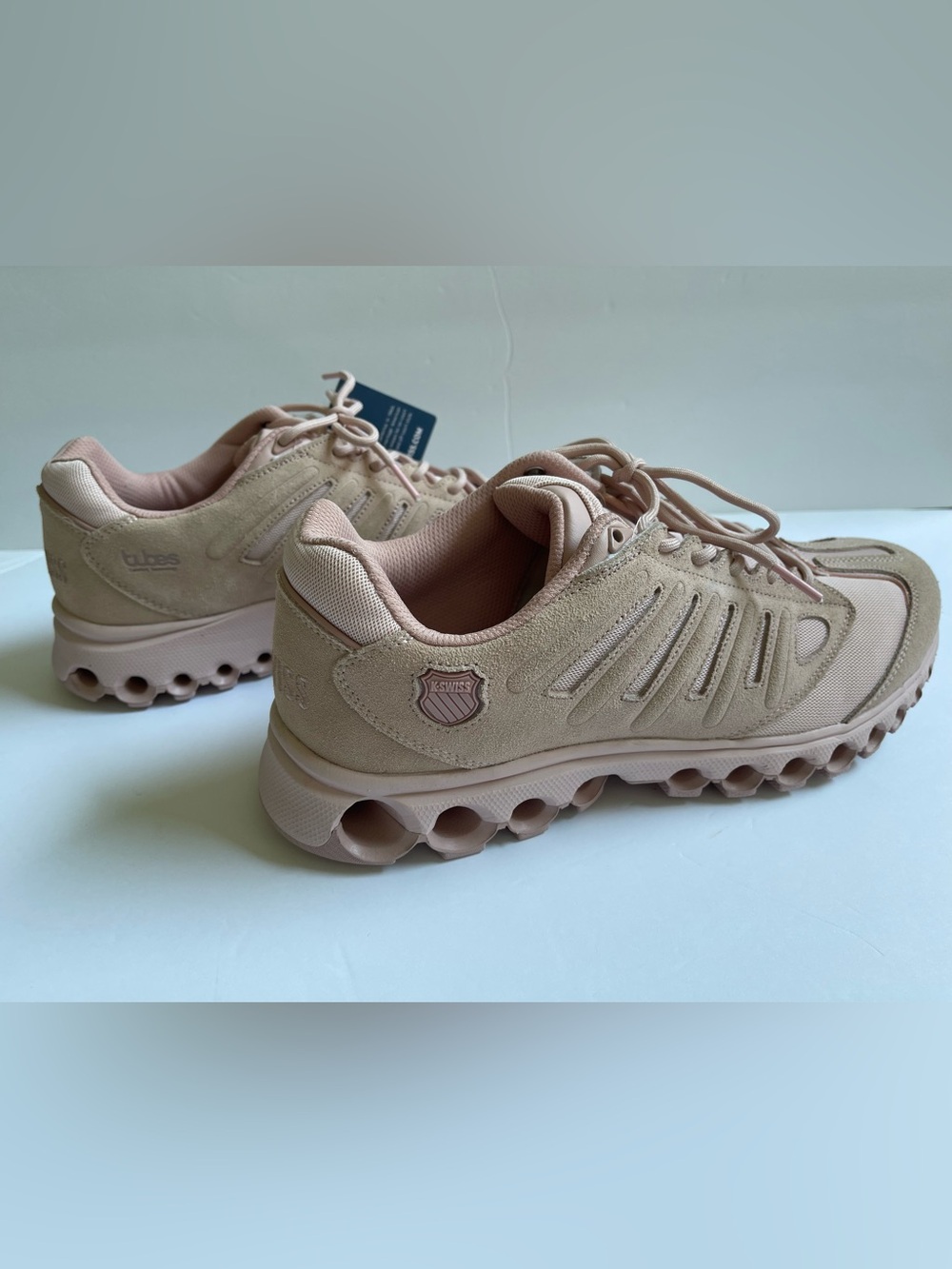 K-Swiss Men’s Blush Suede Tubes Phari Athletic Sneakers